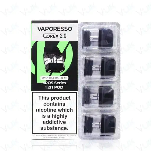 Vaporesso Xros Corex 2.0 Version Replacement 2ml Pods