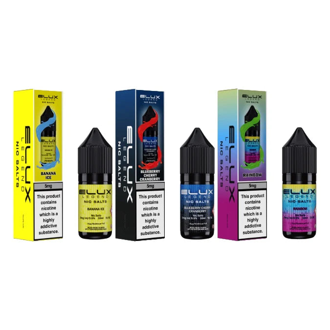 5mg Elux Legend 10ml Nic Salt (50VG/50PG) 5mg Elux Legend 10ml Nic Salt (50VG/50PG)